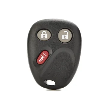 Ključ za Daljinsko FOB Primeru Za GMC Chevy Vstop brez ključa Avto Ključ Primeru Lupini Zajema Zamenjavo 3 Gumbi