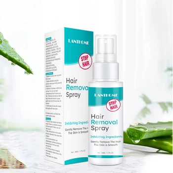 LANTHOME 50 ml Multi-funkcijo, Preprečuje Rast Dlak Trajno Neboleče Odstranjevanje Dlak Spray Lase Rasti Zaviralec Hair Removal Cream
