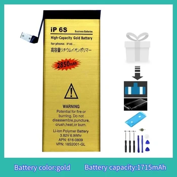 Supersedebat za Iphone 6s Baterije Bateria Ne Telefonu za Iphone 6s za Apple 6S Baterija, Akumulator Za Mobilni Telefon Orodja