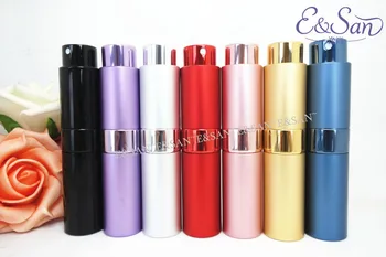 L45-8ML Rotacijski Aluminija Parfum Izdajanje Spray Steklene Stekleničke Parfuma Parfuma Šminka Cev 108pcs/veliko