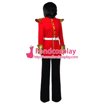 Britanske Kraljeve Straže Suknjič Hlače Cosplay Kostum Prilagojene[G633]