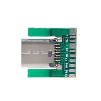 USB 3.1 Tip C Ženski Vtičnice Priključek Priključite SMT Tip S PC Odbor DIY 24pin
