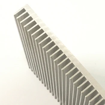 Aluminij Heatsink Hlajenje Fin Hladilnik za High Power Ojačevalnika Tranzistor Polprevodniških Naprav z Gosto Plavuti