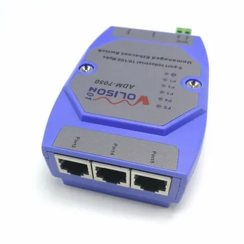 ADM-7050 zunaj omrežja 5 Industrijsko Ethernet stikalo 5 stikalo za železniški namestitev