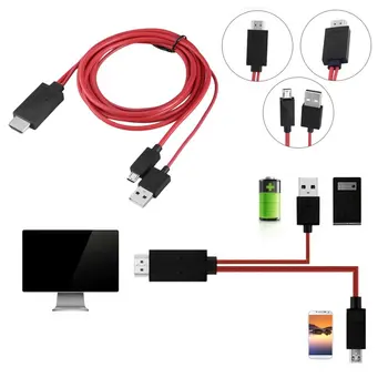 Micro USB za HDMI 1080P HDTV adapter MHL Kabel Adapter Pretvornik za Huawei Samsung Sony, HTC, LG