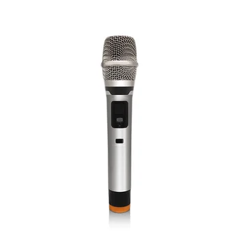 New Visoke Kakovosti Professiona W-519 4 Ročni UHF Frekvencah Dinamično Kapsula 4 kanali Brezžični Mikrofon za Karaoke Sistem