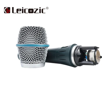 Leicozic 10Pcs LE87A 87A Vrh kakovosti Kondenzatorskega Mikrofona, Strokovno Microfone Super-Cardioid Voval mikrofon studio žice mic