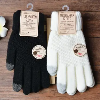 Volnene rokavice ženske zimske rokavice factory outlet krzno rokavice rokavice brez prstov pozimi rokavice ženske, dekleta palčniki