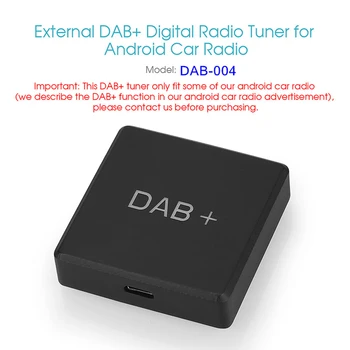 DAB Trajne Predvajalnik Digitalni Radio Mini Avto Opremo Dopolniti Sprejemnik Box USB Prenosne Avdio Adapter za Zunanji DVD
