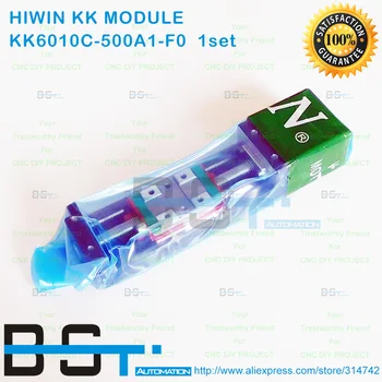 HIWIN KK60 KK6010C 500mm Linearno Fazo C natančnost KK linearni modul KK6010C-500A1-F0 Industrijski Robot Modul