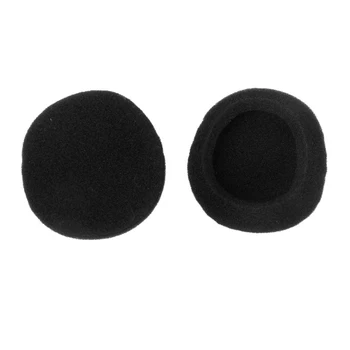 5 Parov 40 mm Zamenjava Pene, Blazine za Slušalke Pokrov - Črna