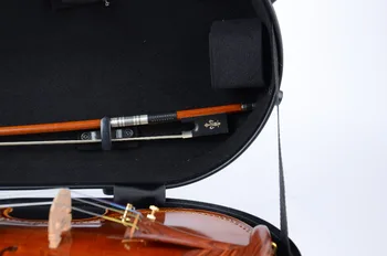 Visoka kakovost Italija Christina violino primeru violino 4/4 ogljika iz steklenih vlaken primeru Violino dodatki