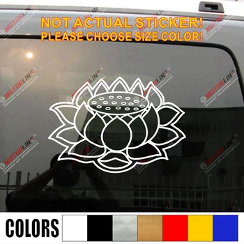 Buda Lotus Budizem Avto Nalepke Nalepke izbrati velikost, barvo die cut brez ozadja style2