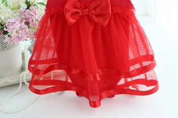 DOLLMAI prerojeni baby dekleta lutka obleko 2018 novo, svežo rdečo obleko brez rokavov z headdress fit 50-57 cm punčko oblačila dodatki