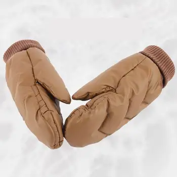 Kagenmo nove polno prst ženskih rokavice super toplo debele villus rokavice Raca dol moški toplo rokavice