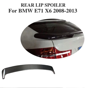 E71 Ogljikovih Vlaken Zadnji Strešni Spojler Okno za Ustnice Krilo Za BMW X6 E71 2008-2013
