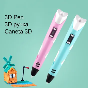 Original DIY 3D Pero za Risanje Tiskalnik Pisala Za Otroke Ustvarjalno 3D Tiskanje Pero Za Risanje Igrača Darilo za Rojstni dan Za Otroke Oblikovanje, Risanje