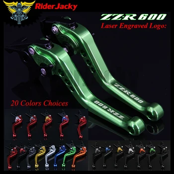 RiderJacky CNC Nastavljiv za 14,7 cm Kratke Zavorne Ročice Za Sklopko Kawasaki ZZR600 ZZR 600 2005-2009 2006 2007 2008
