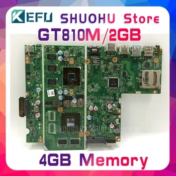 KEFU Za ASUS X541SC X541S F541SC CPU/N3160 4GB/Memory Prenosni računalnik z Matično ploščo Preizkušen dela original Mainboard