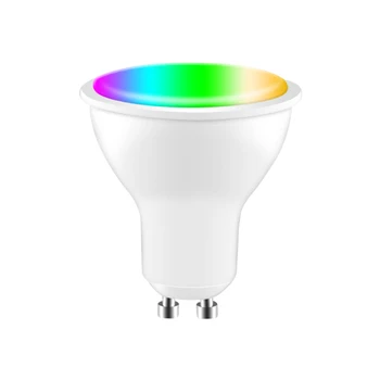 Tuya Smart Žarnica GU10 Žarnica Pozornosti Tuya App Remote Control RGB + CW 4W WiFi LED Luč Za Alexa Google Dom Nova