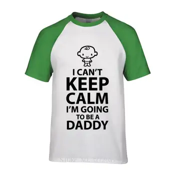 Moški ne morem obdržati miren - sem, da bo očka t shirt je natisnjena bombaža, plus velikost 3xl tee 2019 Nov Slog majica