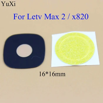 YuXi Zadaj Kamero Nazaj Steklo Objektiv Za Letv LeEco L Max 2 X820 X620 X500 X600 x800 X900 Max2 2 pro Zamenjavo Popravila Rezervnih Delov