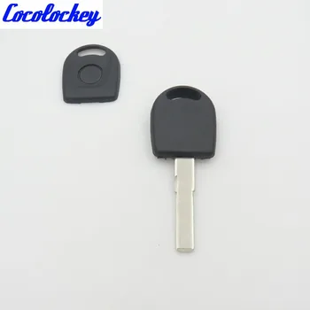 Cocolockey 5pcs/Veliko Avto Ključ Prazno Lupino Primeru Kritje za VW Passat Transponder Tipko Lupini Dvojni Stranski