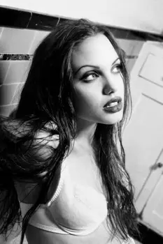 J025 Nova Angelina Jolie Seksi Film Star Igralka Svile Plakat Stenske Nalepke Za Dekoracijo Darilo