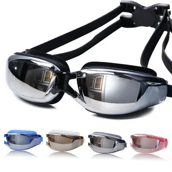 UV Nepremočljiva Nastavljiv Anti-fog Očala Kopalk Swim Potapljanje Vodo Očala Gafas Plavalna Očala Ženske Moški