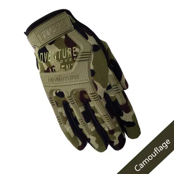Army Combat Taktične Rokavice Moški Polno Prst Prikrivanje Paintball Vojaške Rokavice SWAT Vojak Ustrelil Izposoja Palčniki handschoenen