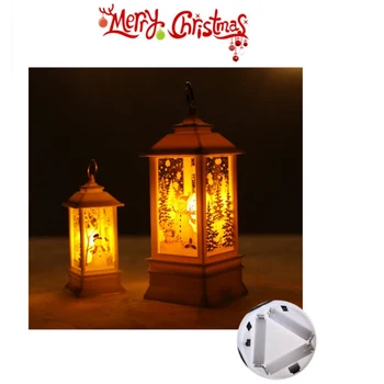 LED Sveča Lučka Kmečko Božični Okraski, Luč Baterija Upravlja Božič namizni luč Sezonske Dekoracije