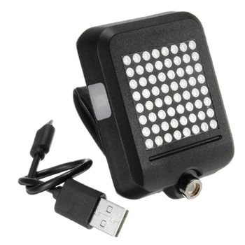 Kolo smerokaze Svetlobe USB Polnilne Zadnje Luči Nepremočljiva Izposoja Rep Luč za Gorske Ceste, Kolo Skuter
