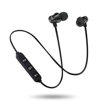 Magnetni Bluetooth Brezžične Stereo Slušalke Športne Slušalke Za IPhone X 7 8 Samsung S8 Xiaomi Huawei Nepremočljiva Čepkov Z Mic