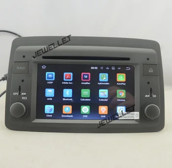 Jedro Octa IPS zaslon Android 10 Avto GPS Navigacijski za Fiat Panda 2003-2011 s 4G/Wifi DVR OBD ogledalo povezavo 1080P