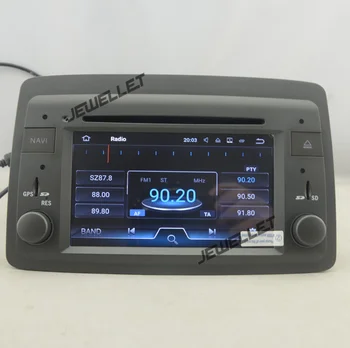 Jedro Octa IPS zaslon Android 10 Avto GPS Navigacijski za Fiat Panda 2003-2011 s 4G/Wifi DVR OBD ogledalo povezavo 1080P