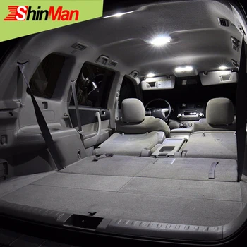 ShinMan12x LED AVTO Luči LED Avto Notranjost Avtomobila razsvetljavo LED Pretvorbo Komplet Za Mitsubishi Raider LED Notranja Luč kit 2006-2009