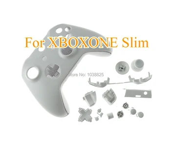 Za Xbox Enega Slim Zamenjava Polno Lupine In Gumbi Mod Komplet Za XboxOne S Slim Mat Krmilnik Po Meri Pokrov Ohišja