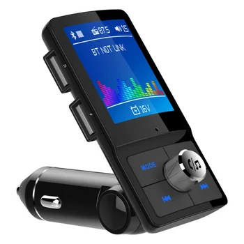 BC45 Wireless V Avtu Bluetooth, FM Oddajnik Dvojno Polnjenje prek kabla USB Podpira TF Kartice Mp3 Predvajalnik Glasbe