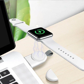 Prenosno Brezžično Polnjenje Za Apple Watch Polnilnik Dock Magnetne Za iWatch Polnilnik 4 3 2 1 Apple Watch 4 Polnilec Z USB