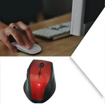 6 Tipke Za 2,4 G Wireless Mouse Trajne Optični Računalniška Miška Ergonomske Miši Za Prenosnik Univerzalno Računalniških Perifernih Naprav