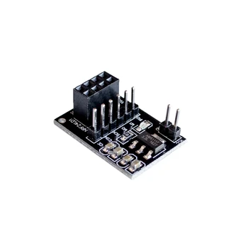 Novo Socket Adapter ploščo Odbor za 8Pin NRF24L01 Brezžični Transceive modul 51