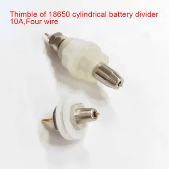 18650 Baterijo Glasnosti Merilnik Thimble Thimble Baterije Iglo Baterije Odkrivanje Polnjenje Iglo Polimer Test 10A Štiri Žice