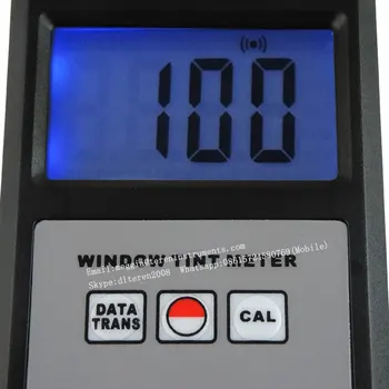 WTM1100 Pregleden in Prosojno Stekleno Okno Odtenek Merilnika Senzor