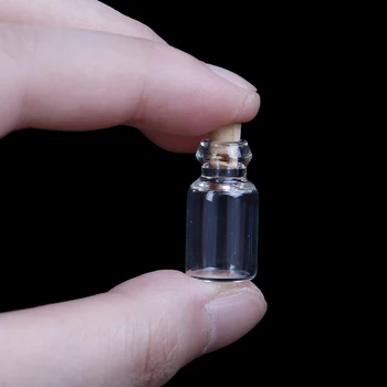 4Pcs DIY Deli Stekla Pregleden Miniaturne Prazna Steklenica 1:12 Lestvici Lutke Obrti Doma Dekoracijo Simulacije Stekla Model
