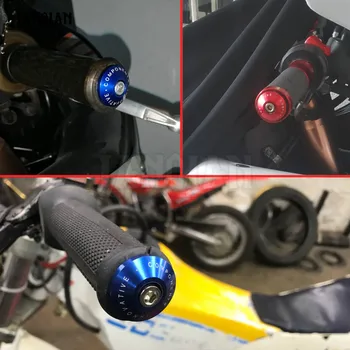 Univerzalni 7/8 22 mm motorno kolo ročajev koncu prijemala Smešen Vibracij Silder Plug za Honda/Yamaha//Kawasaki/Suzuki/BMW /Ducati