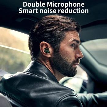 TWS Bluetooth 5.0 slušalke brezžične Bluetooth zmanjšanje hrupa čepi 9D športi, Hi-fi slušalke, prostoročno, slušalke z mikrofonom