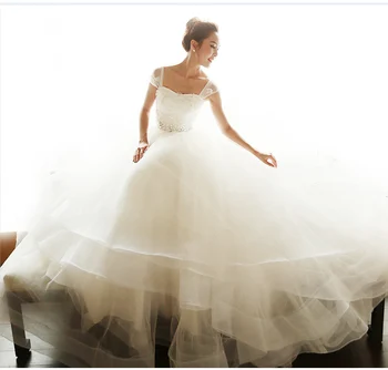 Poročne obleke cvetje kristalno romantično fashion sexy vestido de novia casamento 2018 brezplačna dostava mati nevesta obleke
