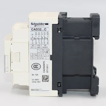 Schneider Electric CAD32M7C Q7C F7C B7C CC7C rele za nadzor TeSys 380V 110V 220V 36V AC kontaktni rele 3N0+2NC železniškega namestitev