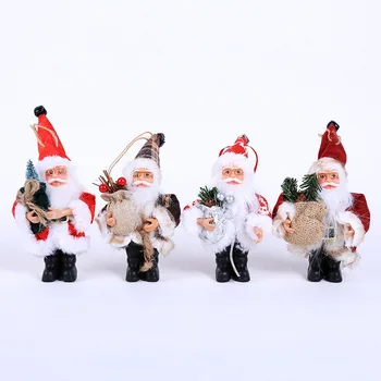 2020 Božič, Bela Brada Santa Claus Dekoracijo, Dekoracijo Igrača, Lutka Otrok Darilo Office Home Dekor Božič Visi Drevo Ornament