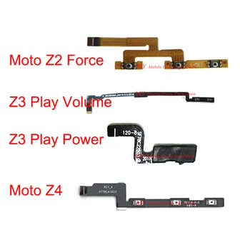 10 KOSOV Moč In Obseg Flex Kabel Za Motorola Moto Ž / Z2 Sile / Z3 Play / Z4 Glasnost, Vklop IZKLOP Strani Gumbov Flex